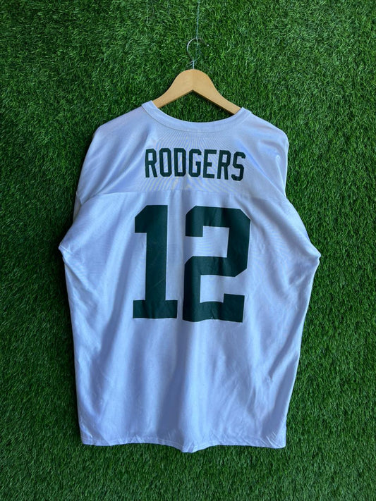NFL Greenbay packers Rodgers 12 Jersey |Vintage Oversized Streetwear | Men Women |  Online Shopping