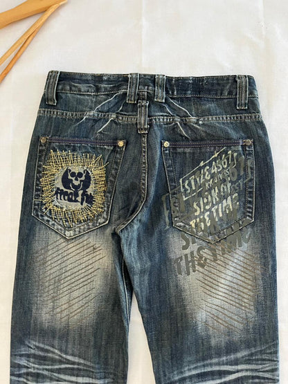Ming Dad Vintage Blue Jeans | Pre-Owned Streetwear Denim
