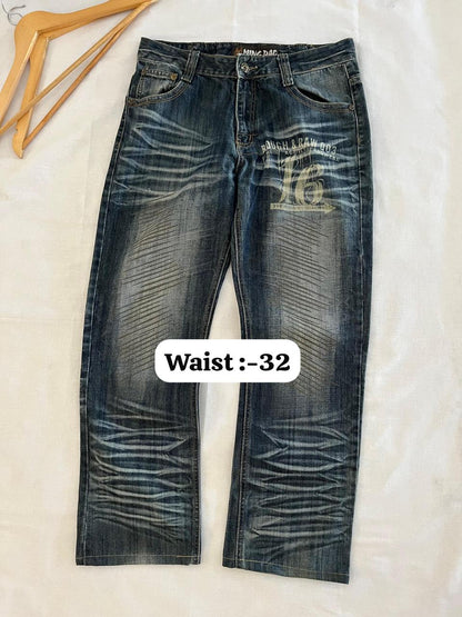 Ming Dad Vintage Blue Jeans | Pre-Owned Streetwear Denim