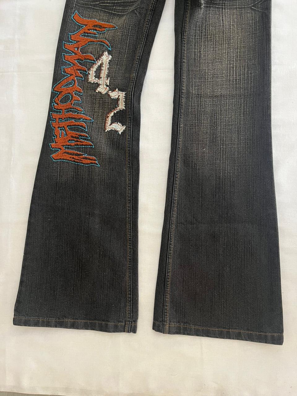 Hi profile Vintage Blue Jeans | Pre-Owned Streetwear Denim