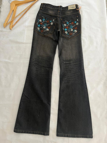 Hi profile Vintage Blue Jeans | Pre-Owned Streetwear Denim