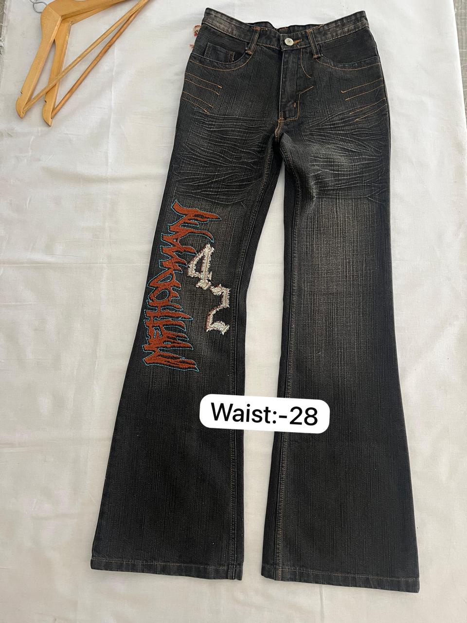 Hi profile Vintage Blue Jeans | Pre-Owned Streetwear Denim