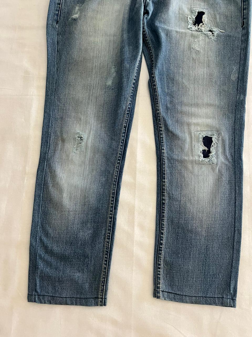 Hollister Vintage Blue Jeans | Pre-Owned Streetwear Denim