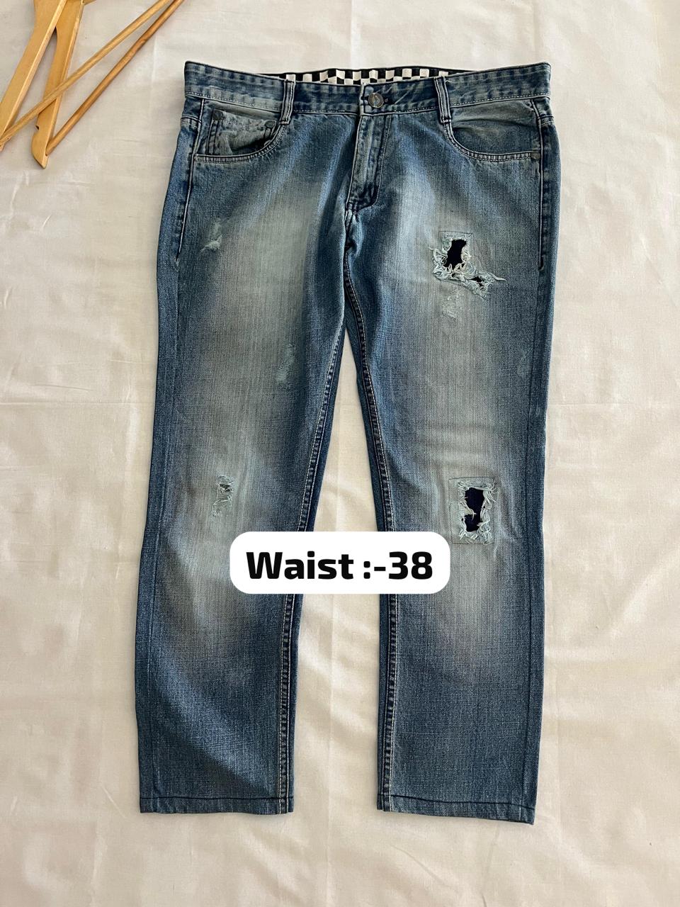 Hollister Vintage Blue Jeans | Pre-Owned Streetwear Denim