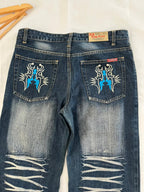 king Stone Vintage Jeans | Pre-Owned Streetwear Denim|  Men Women | Unisex  | Online Shopping
