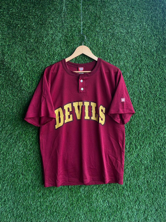 MLB Devils 1 Jersey |Vintage Oversized Streetwear | Men Women |  Online Shopping