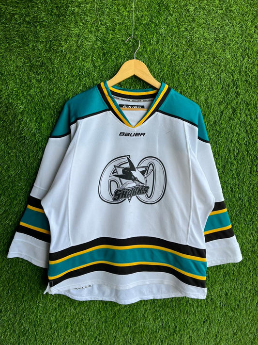 Ice hockey Sharks Jersey |Vintage Oversized Streetwear | Men Women |  Online Shopping