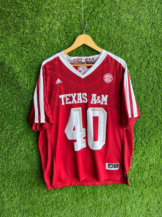 NFL TEXAS A&M 40 Jersey |Vintage Oversized Streetwear | Men Women |  Online Shopping
