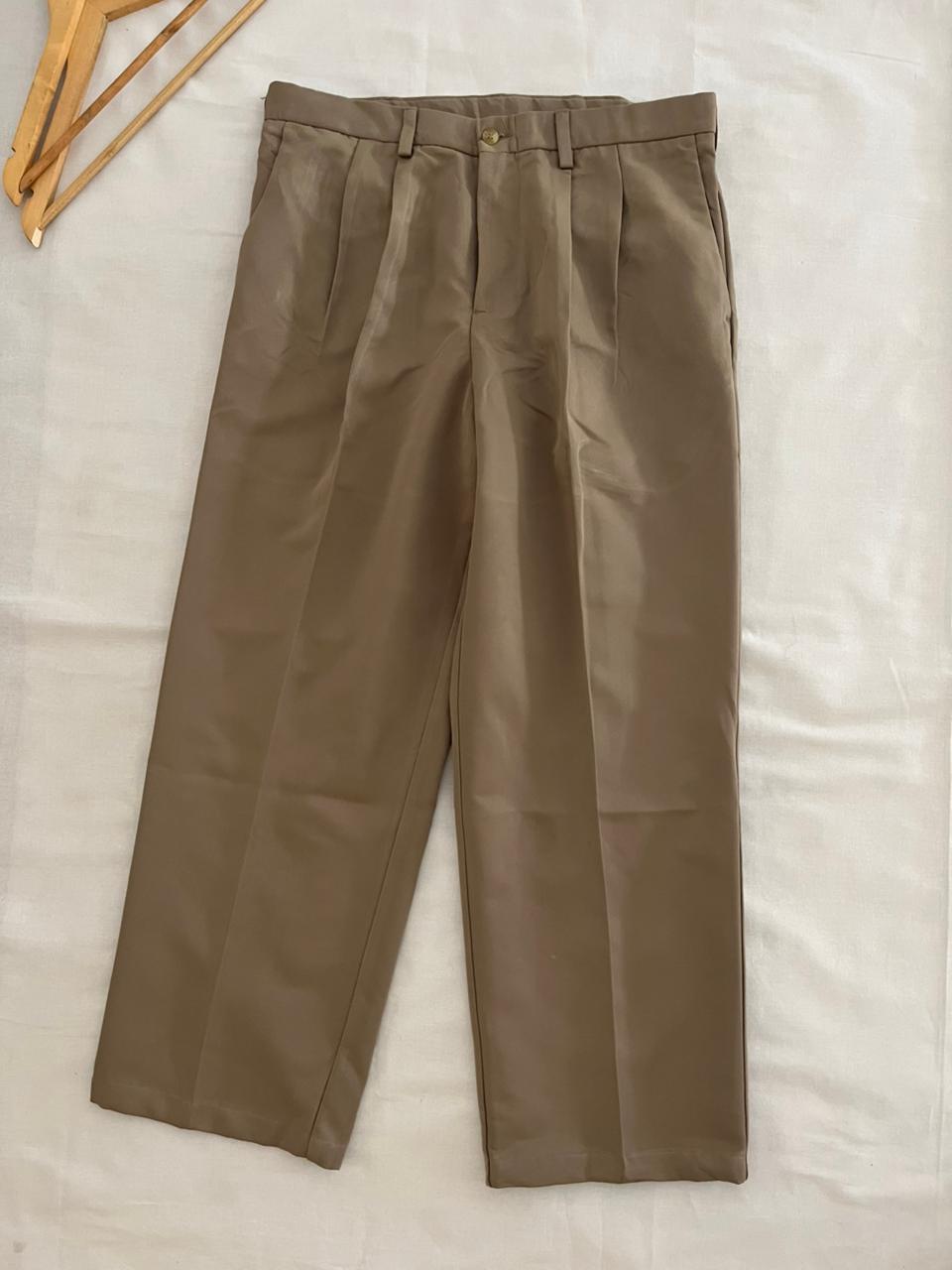 Wrangler double pleated Trousers| Everyday Wear Pants | Smart Casual Style | Men Women | Online Shopping