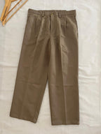 Wrangler double pleated Trousers| Everyday Wear Pants | Smart Casual Style | Men Women | Online Shopping