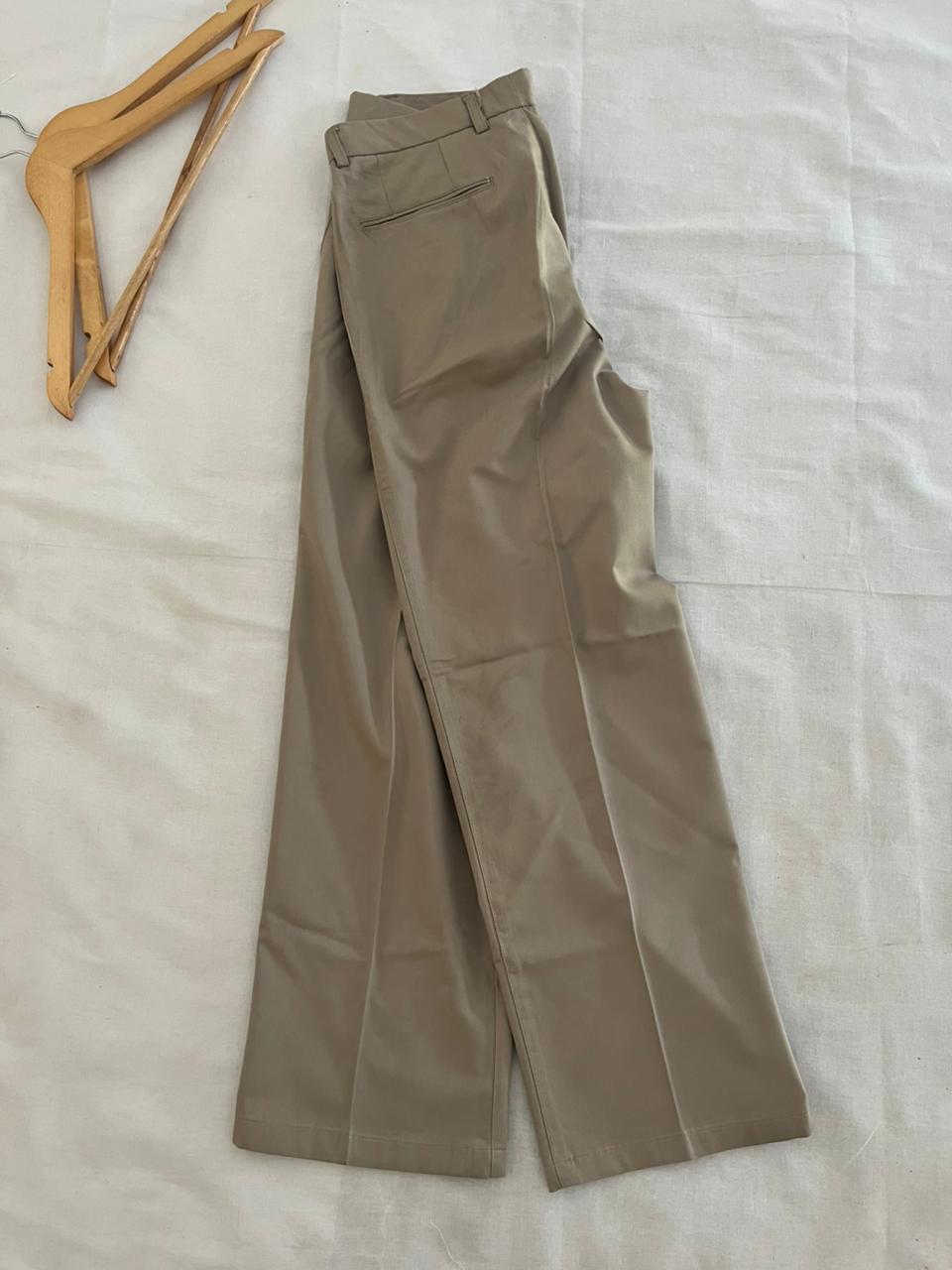 Criss cross double pleated Trousers| Everyday Wear Pants | Smart Casual Style | Men Women | Online Shopping