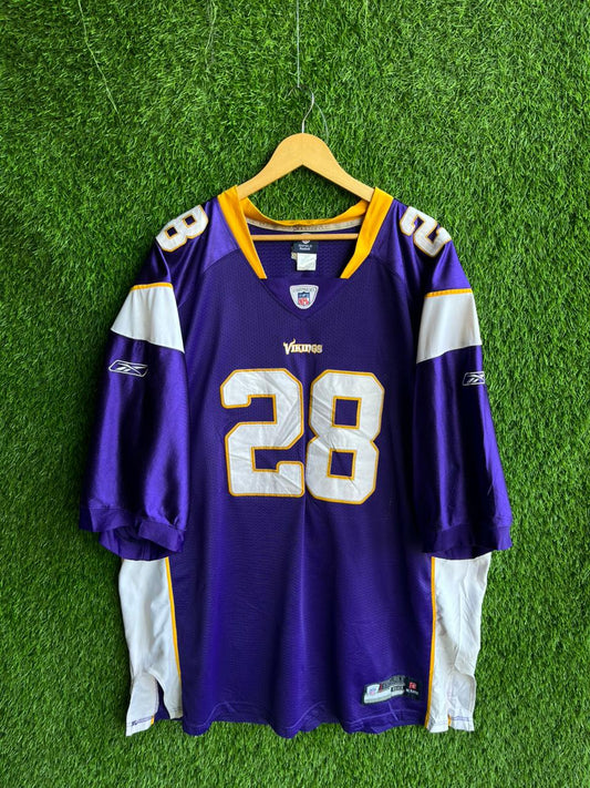 NFL Vikings 28 Jersey |Vintage Oversized Streetwear | Men Women |  Online Shopping