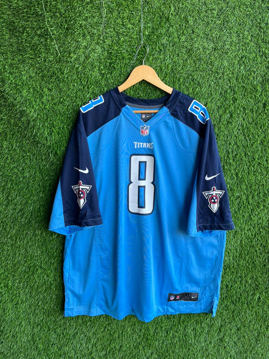 NFL Titans 8 Jersey |Vintage Oversized Streetwear | Men Women |  Online Shopping