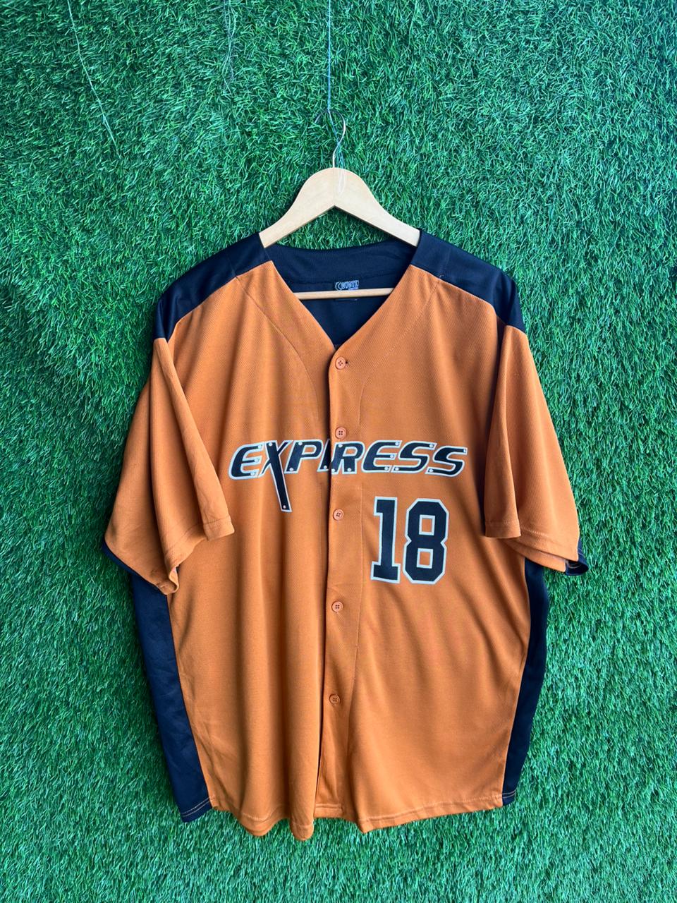 BASEBALL Express 18 Jersey |Vintage Oversized Streetwear | Men Women |  Online Shopping
