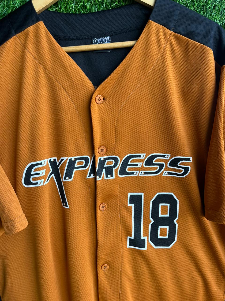 BASEBALL Express 18 Jersey |Vintage Oversized Streetwear | Men Women |  Online Shopping