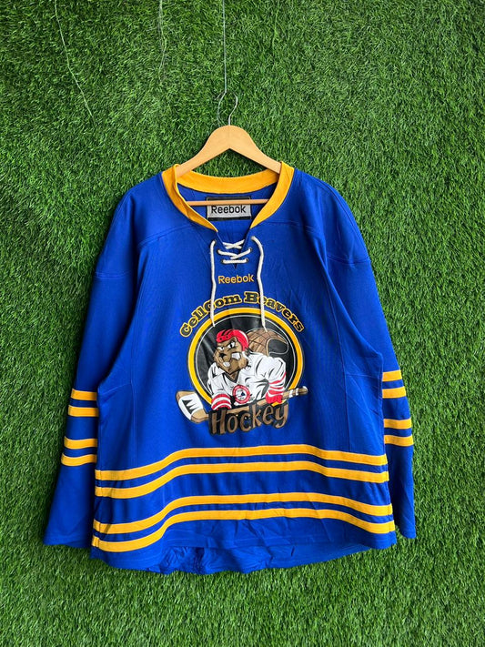 Ice hockey Reeb0k Beavers  Jersey |Vintage Oversized Streetwear | Men Women |  Online Shopping