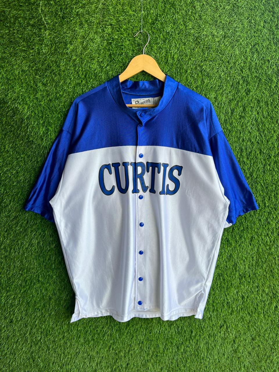 MLB CURTIS Jersey |Vintage Oversized Streetwear | Men Women |  Online Shopping
