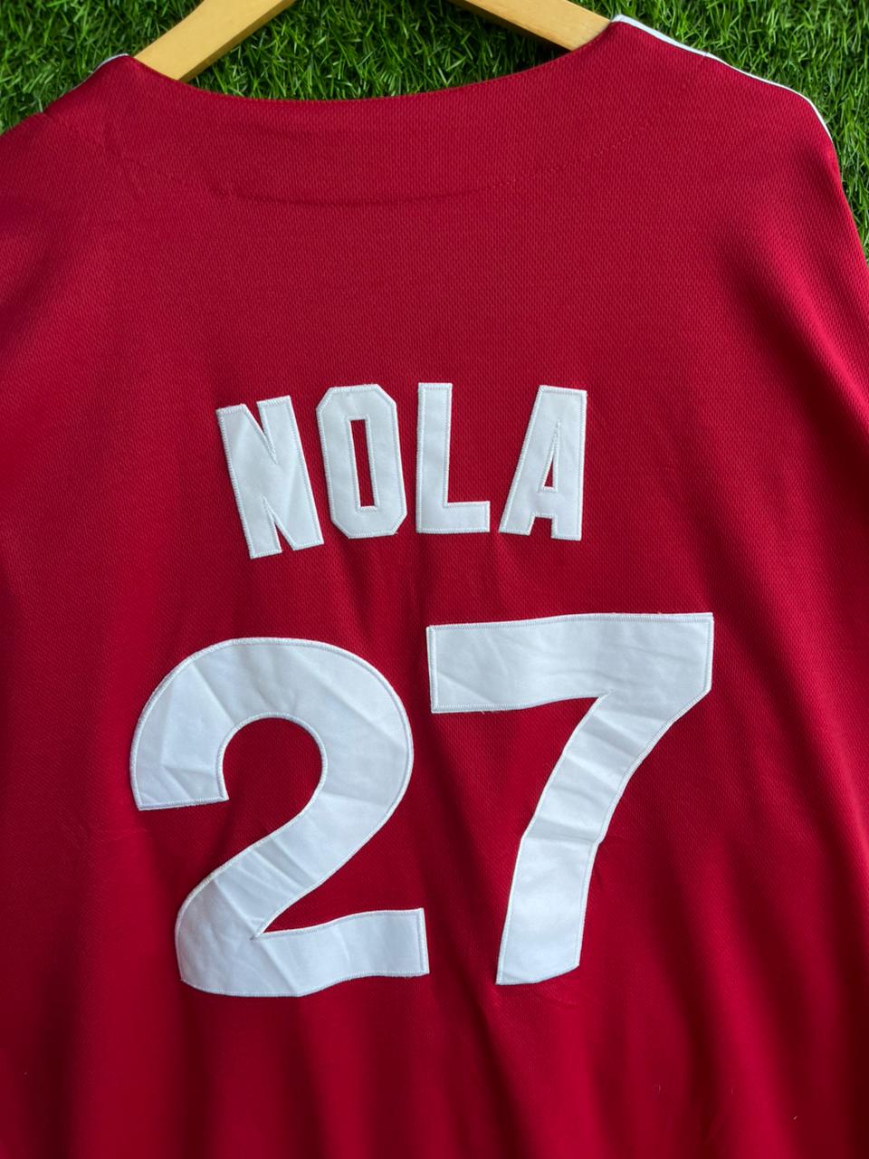 MLB p nola  27 Jersey |Vintage Oversized Streetwear | Men Women |  Online Shopping