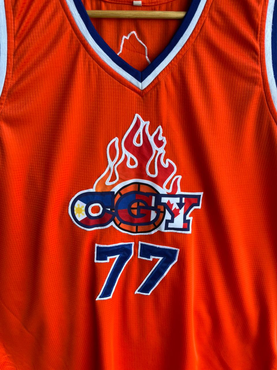 Basketball CGY 77 Jersey |Vintage Oversized Streetwear | Men Women |  Online Shopping