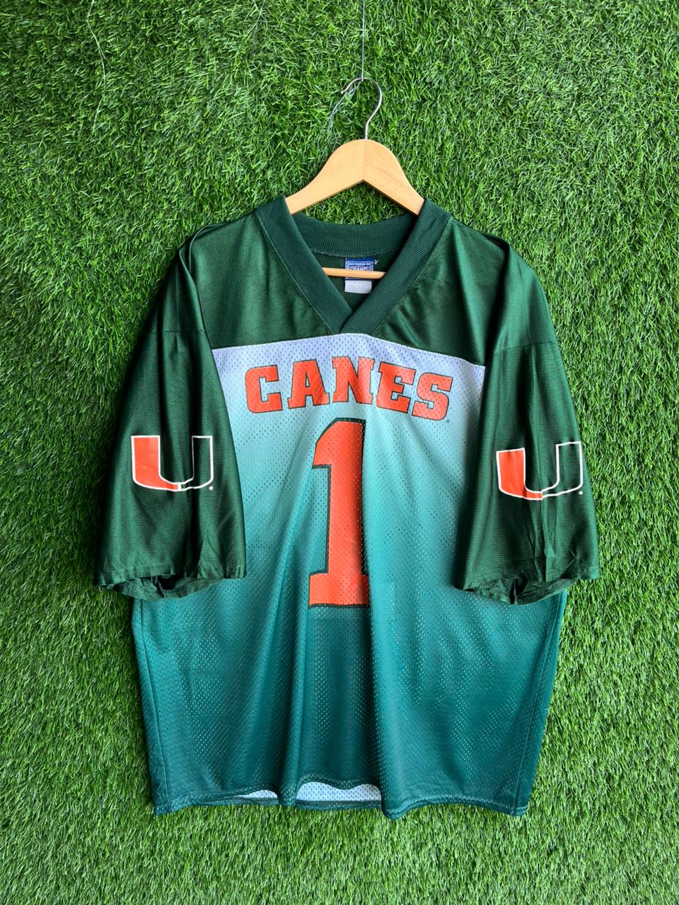 Canes 1 Jersey |Vintage Oversized Streetwear | Men Women |  Online Shopping