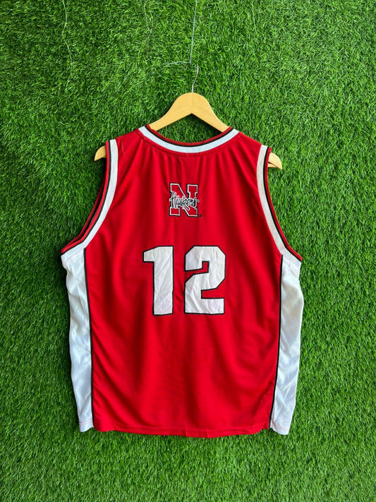 NBA Nebraska 12Jersey |Vintage Oversized Streetwear | Men Women |  Online Shopping