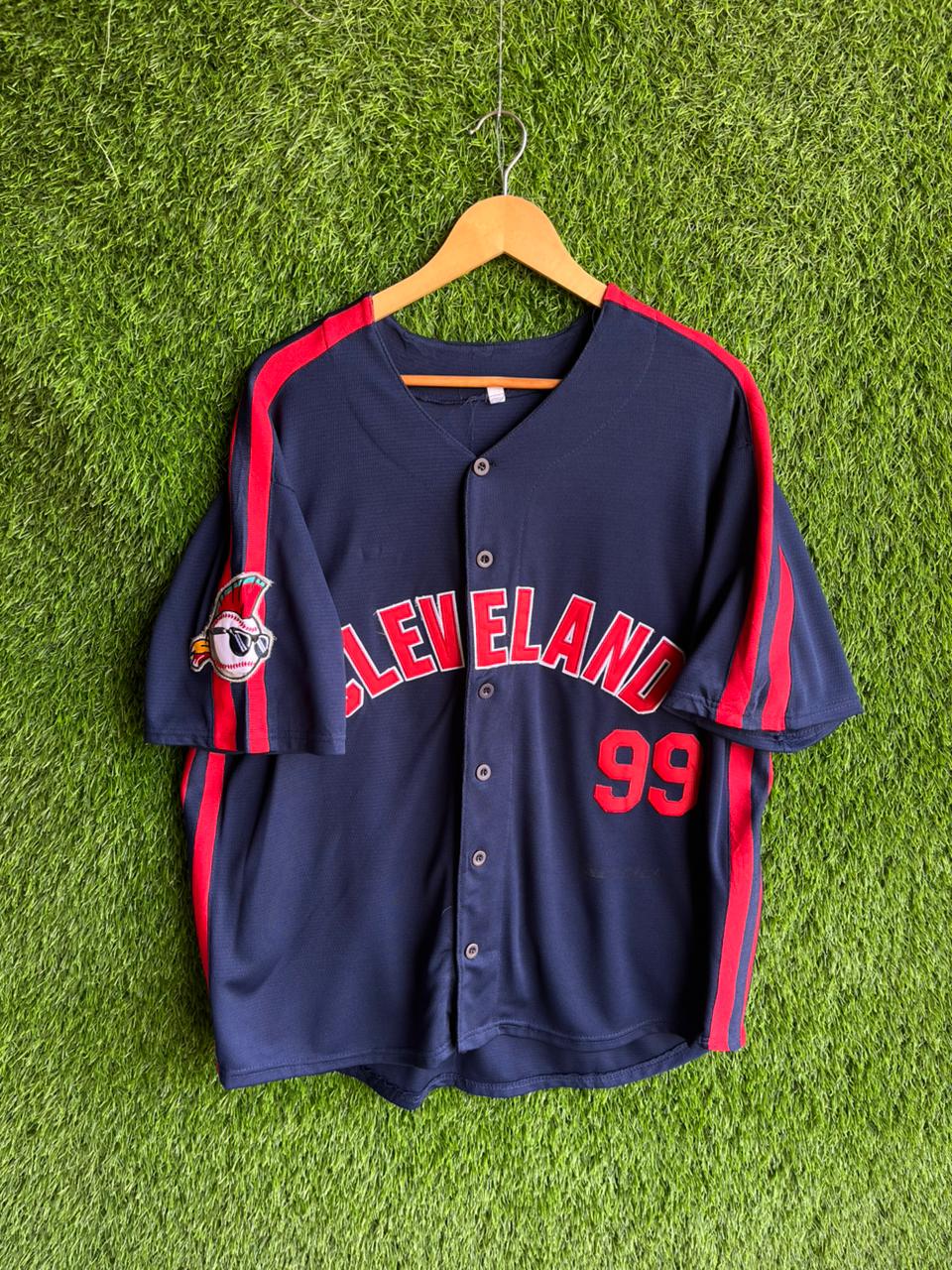 MLB CLEVELAND 99Jersey |Vintage Oversized Streetwear | Men Women |  Online Shopping