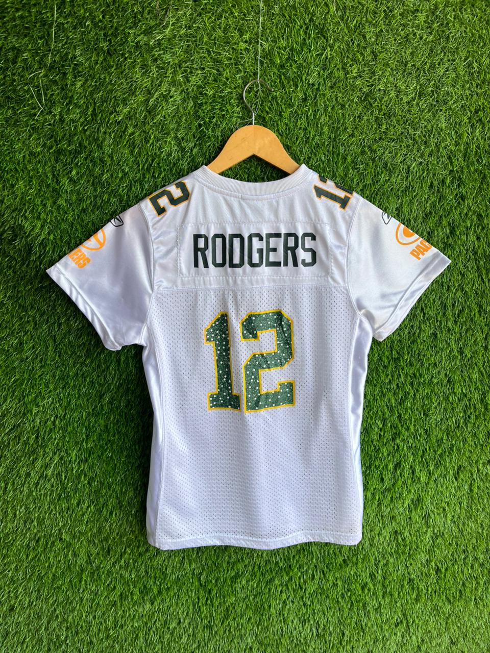 NFL RODGERS 12 Jersey |Vintage Oversized Streetwear | Men Women |  Online Shopping