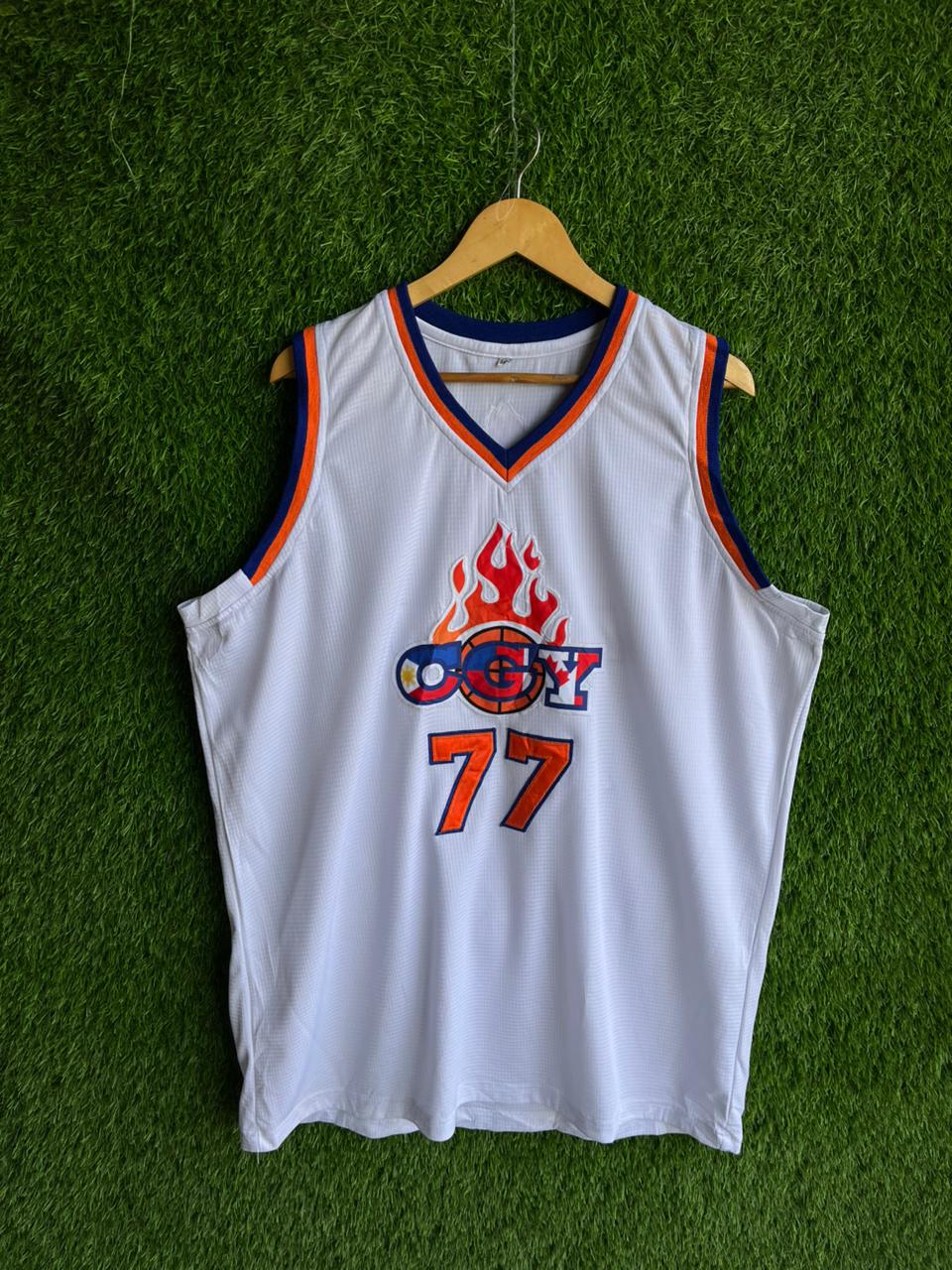 Basketball CGY 77 Jersey |Vintage Oversized Streetwear | Men Women |  Online Shopping