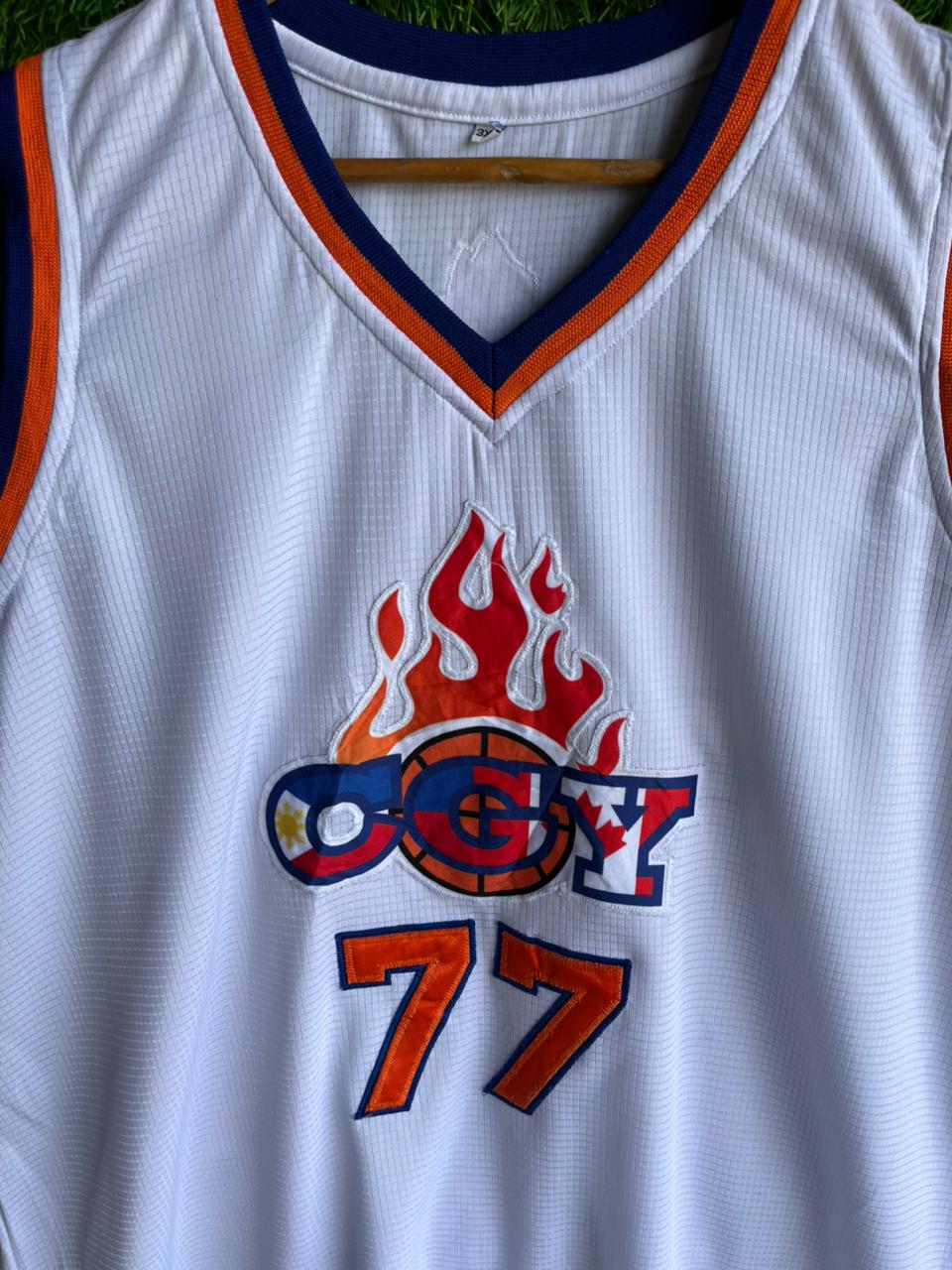 Basketball CGY 77 Jersey |Vintage Oversized Streetwear | Men Women |  Online Shopping