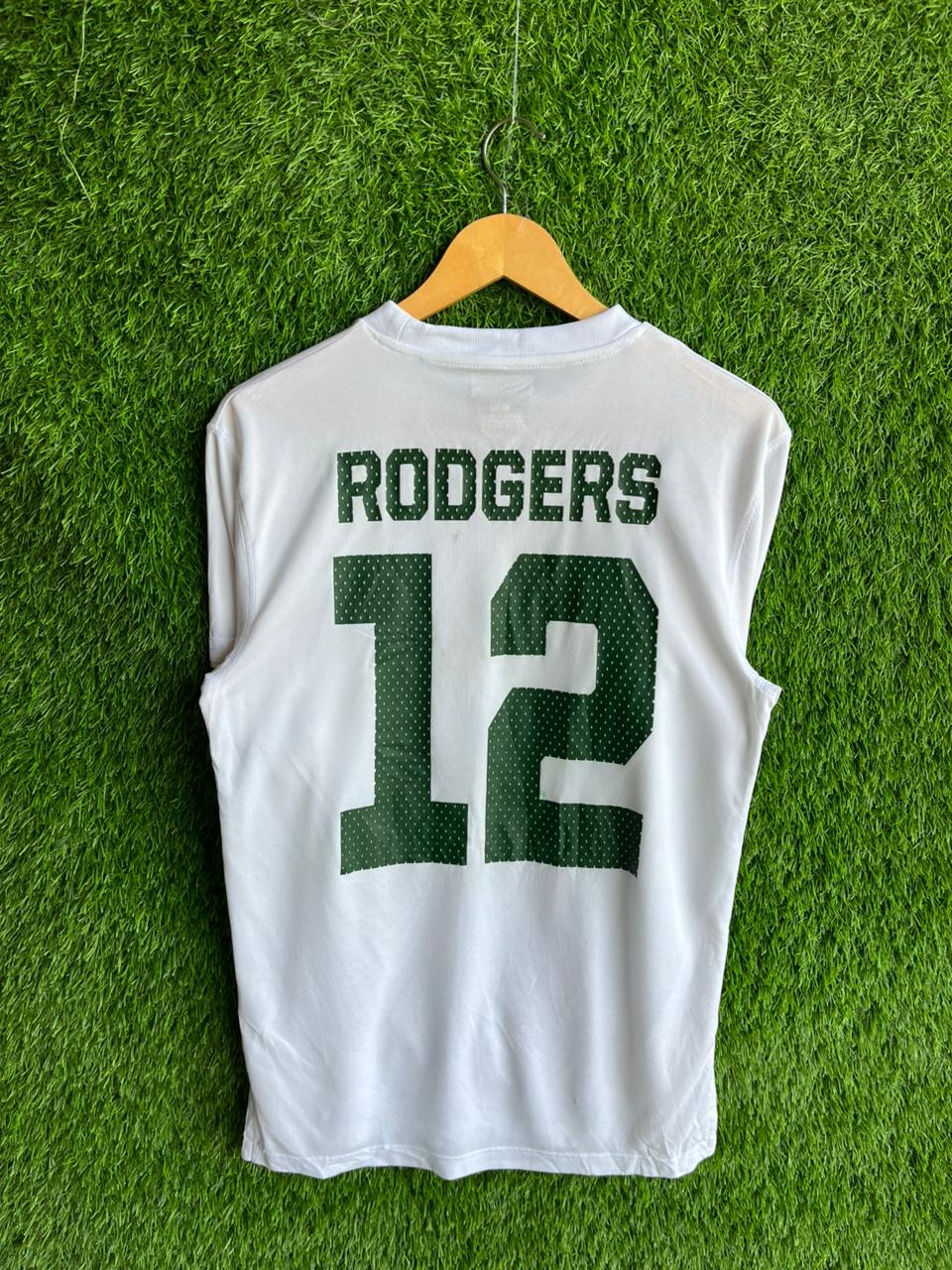 NFL Packers Rodgers 12 Jersey |Vintage Oversized Streetwear | Men Women |  Online Shopping
