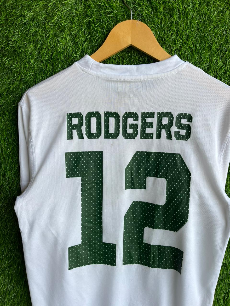 NFL Packers Rodgers 12 Jersey |Vintage Oversized Streetwear | Men Women |  Online Shopping