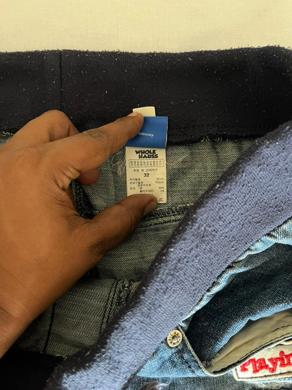 Disney Vintage Jeans | Pre-Owned Streetwear Denim|  Men Women | Unisex  | Online Shopping