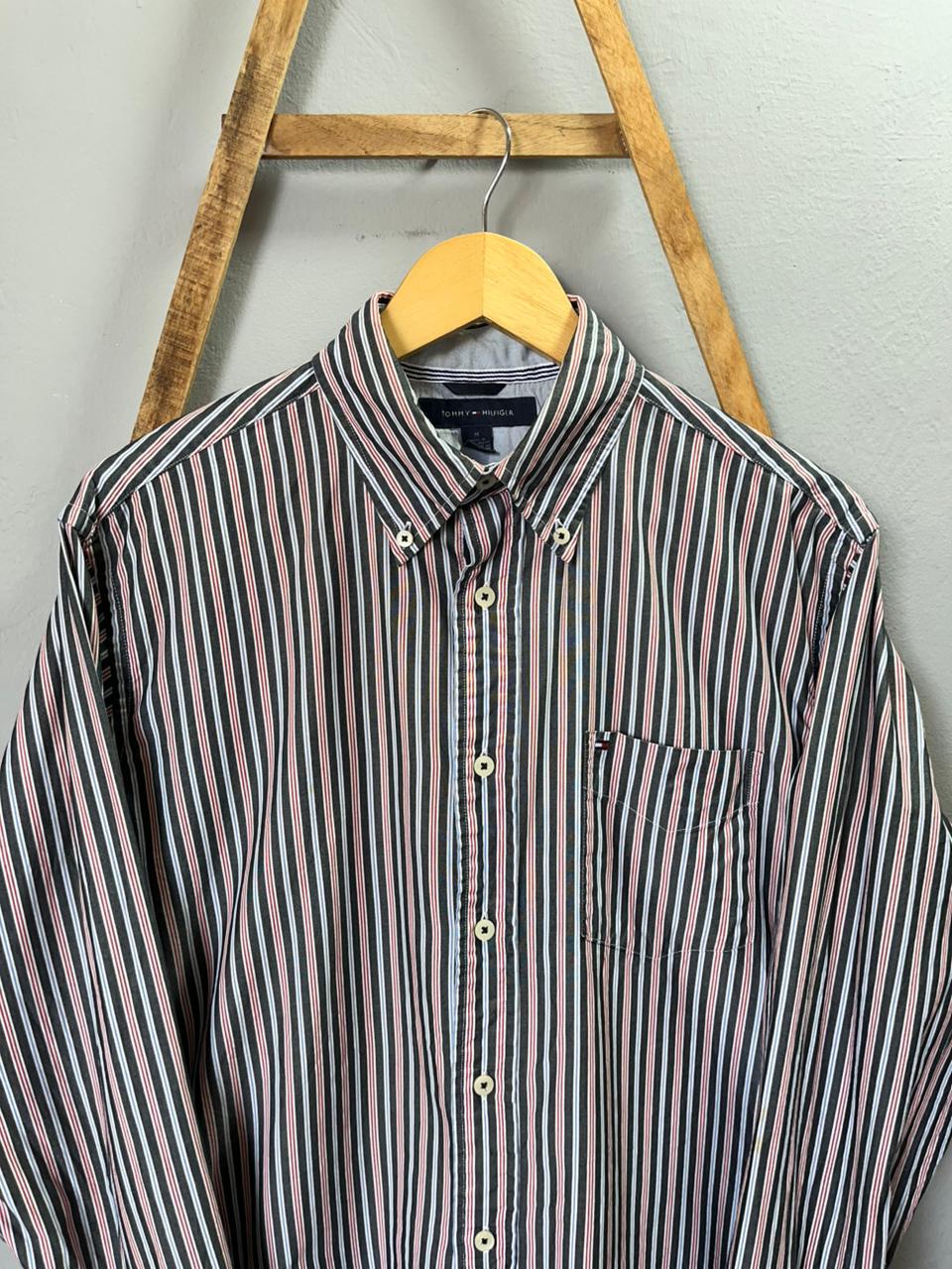 T0mmy  Hilfiger Shirts | Full Sleeves |Korean-Inspired Oversized Fit | Lightweight Summer Wear | Men Women | Online Shopping
