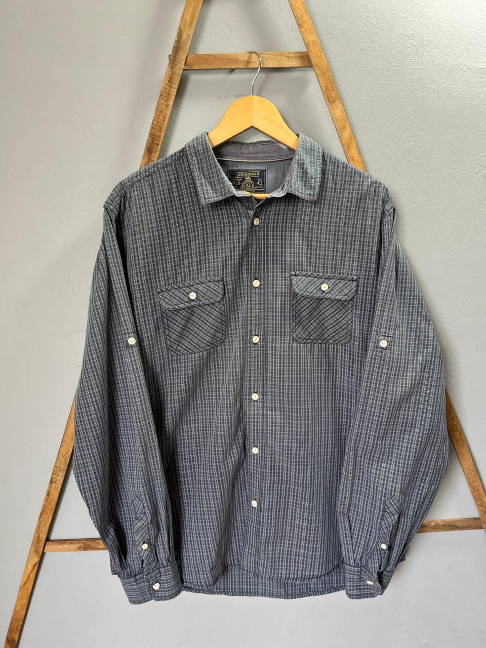 Gingham Spring field  Shirts | Full Sleeves |Korean-Inspired Oversized Fit | Lightweight Summer Wear | Men Women | Online Shopping