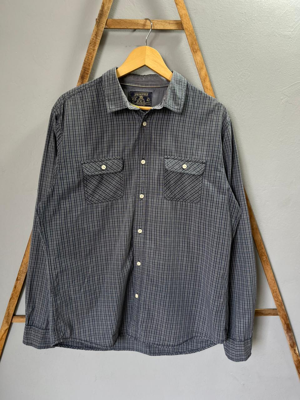 Gingham Spring field  Shirts | Full Sleeves |Korean-Inspired Oversized Fit | Lightweight Summer Wear | Men Women | Online Shopping