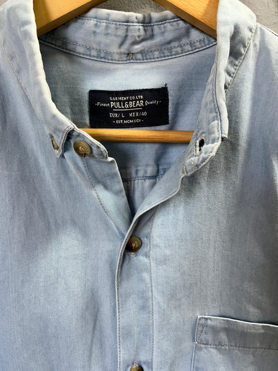 Pull and Bear Shirts | Full Sleeves |Korean-Inspired Oversized Fit | Lightweight Summer Wear | Men Women | Online Shopping