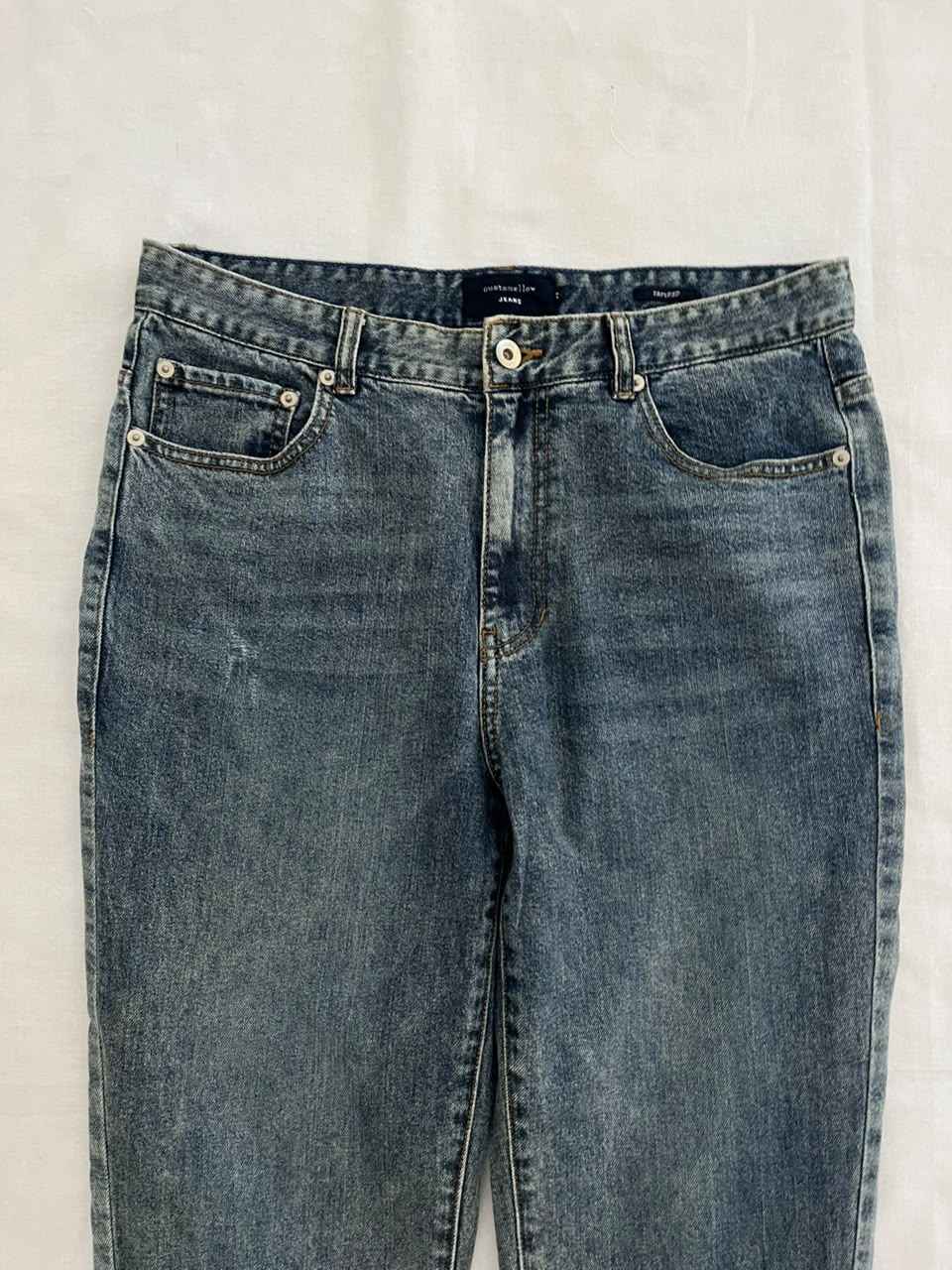 Custom Mello Vintage Jeans | Pre-Owned Streetwear Denim|  Men Women | Unisex  | Online Shopping