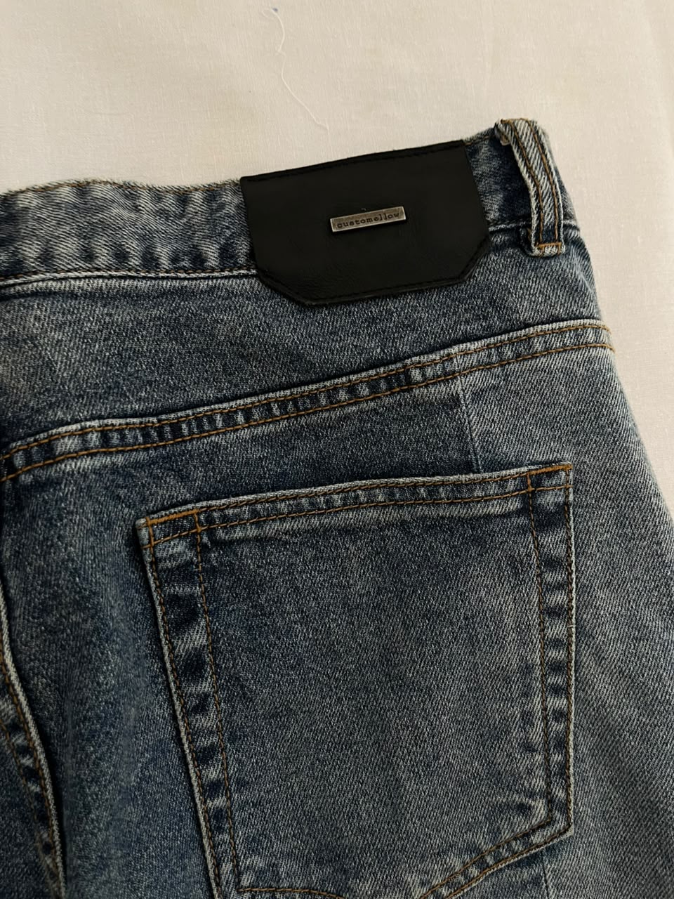 Custom Mello Vintage Jeans | Pre-Owned Streetwear Denim|  Men Women | Unisex  | Online Shopping
