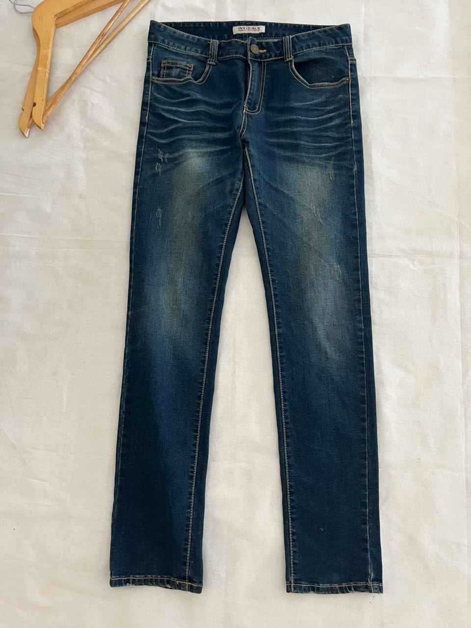 Invisible Vintage Jeans | Pre-Owned Streetwear Denim|  Men Women | Unisex  | Online Shopping