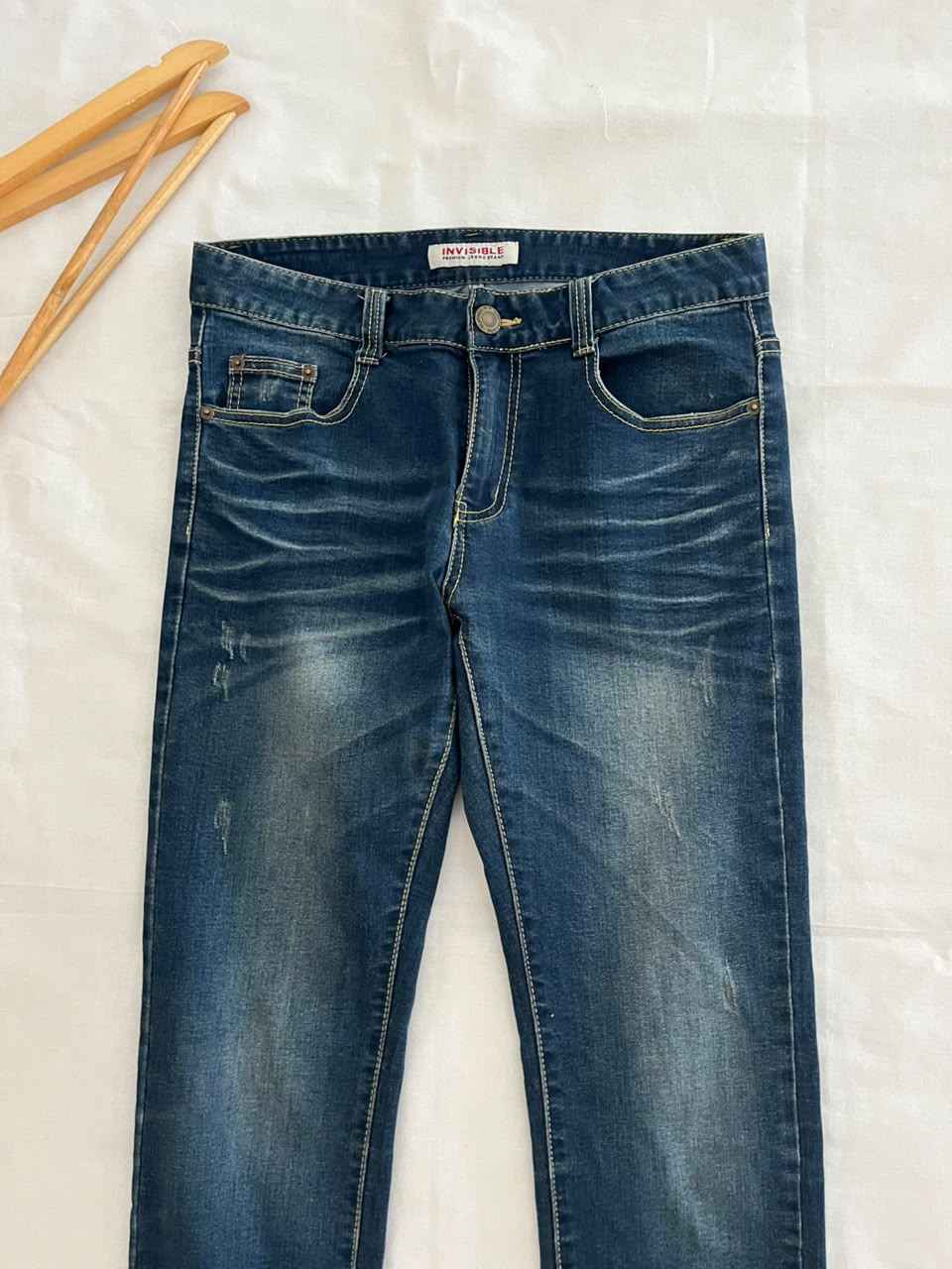 Invisible Vintage Jeans | Pre-Owned Streetwear Denim|  Men Women | Unisex  | Online Shopping