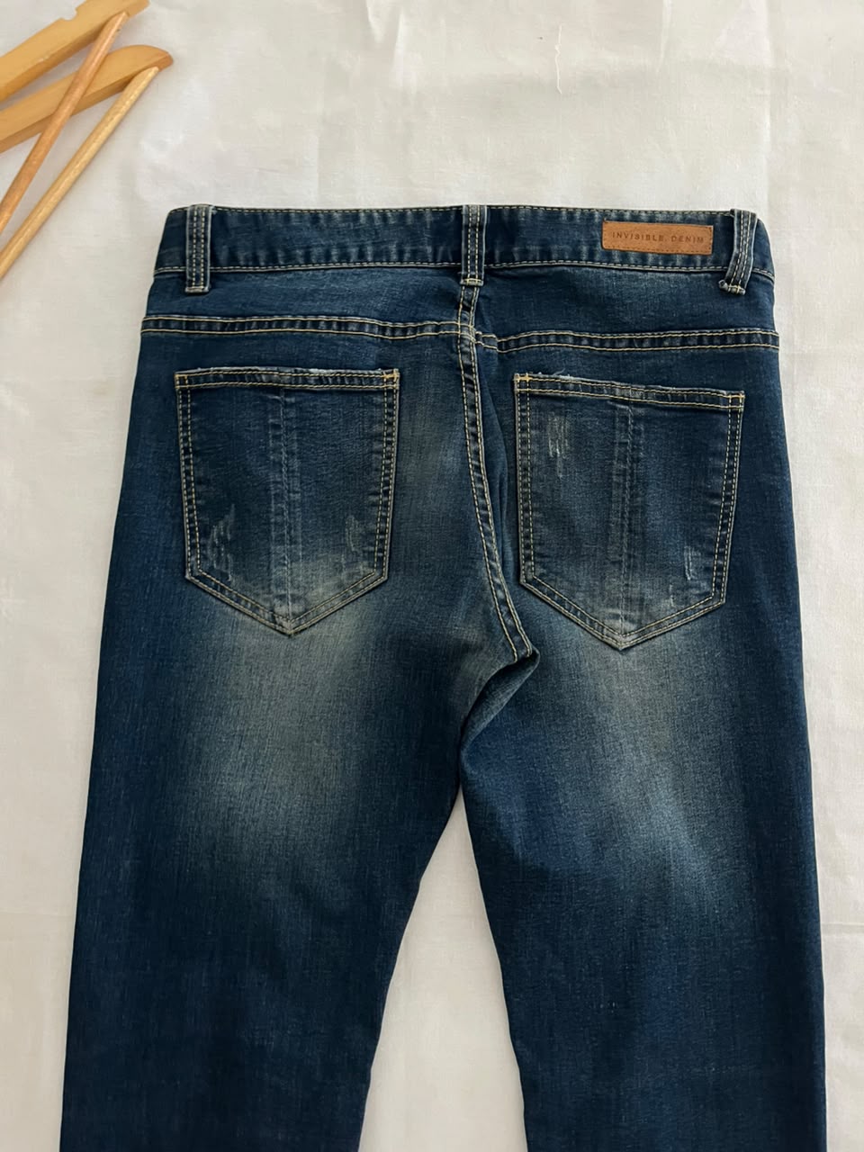 Invisible Vintage Jeans | Pre-Owned Streetwear Denim|  Men Women | Unisex  | Online Shopping