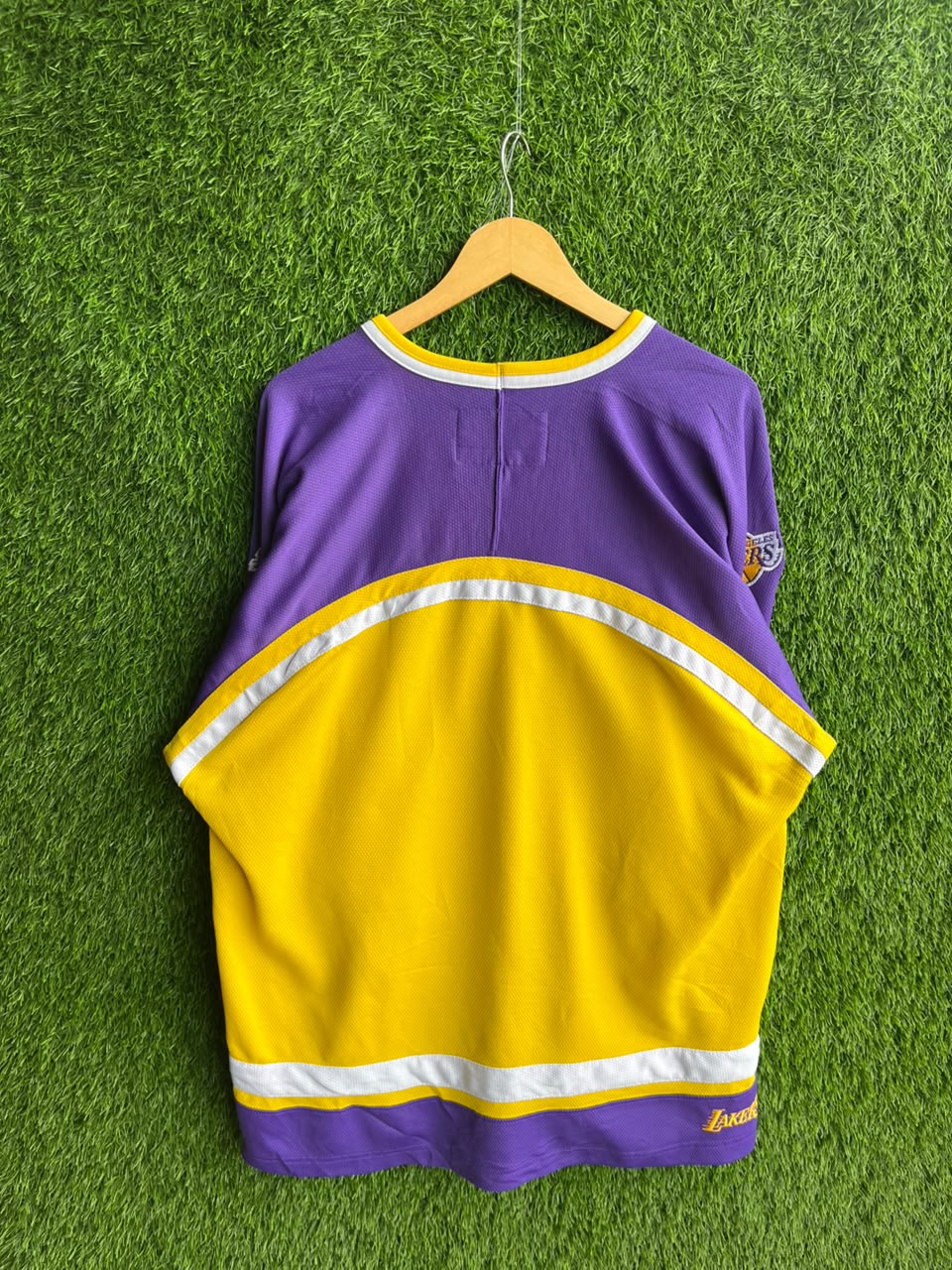 Rare Champions ice hockey Jersey Lakers NBA  | Custom made Vintage Oversized Streetwear | Men Women |  Online Shopping
