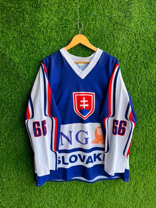 Ice hockey Slovakia Jersey |Vintage Oversized Streetwear | Men Women |  Online Shopping