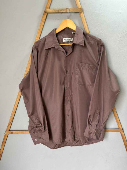 Milestone Shirt | Full Sleeves |Korean-Inspired Oversized Fit | Lightweight Summer Wear | Men Women | Online Shopping