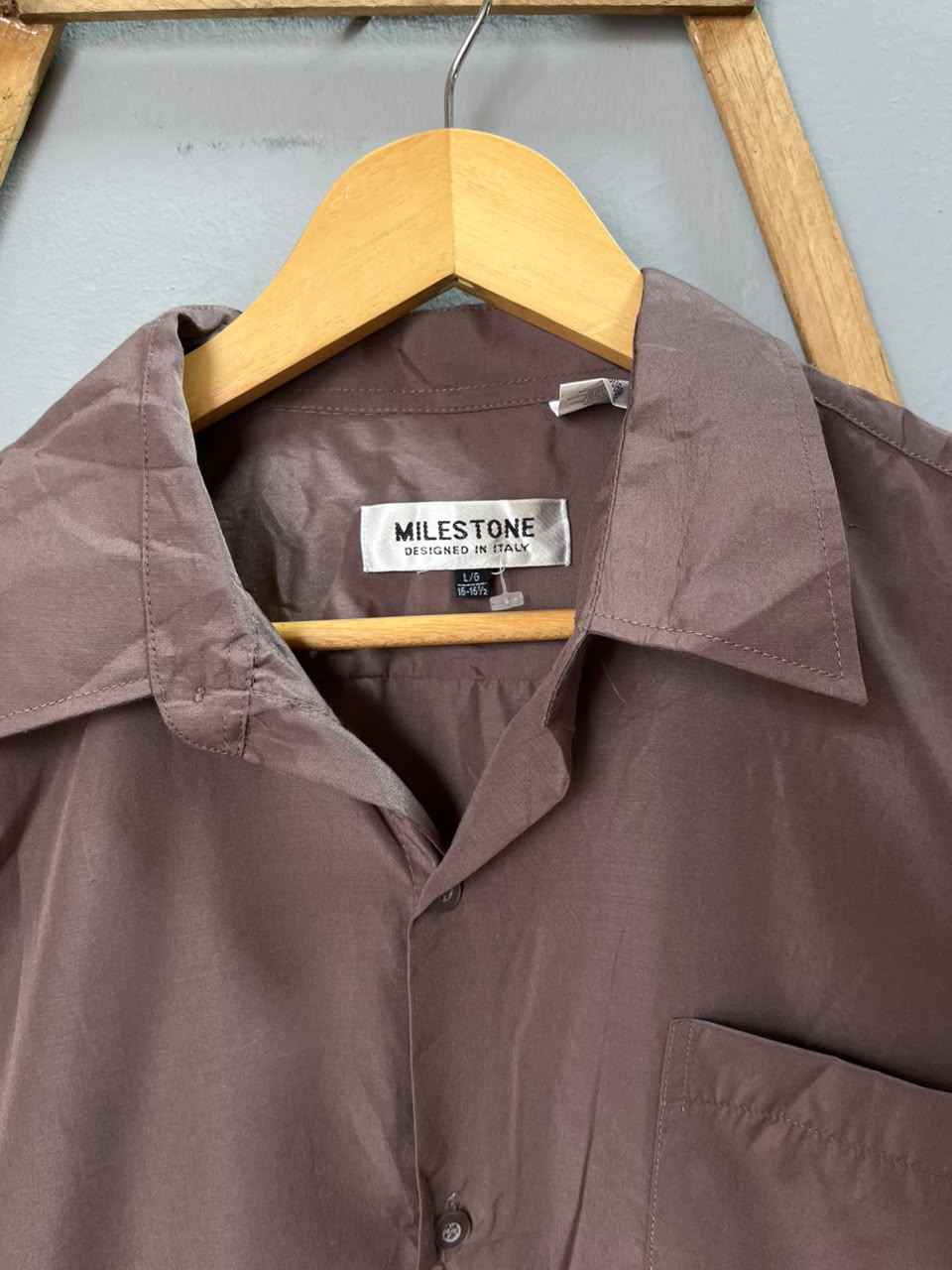 Milestone Shirt | Full Sleeves |Korean-Inspired Oversized Fit | Lightweight Summer Wear | Men Women | Online Shopping