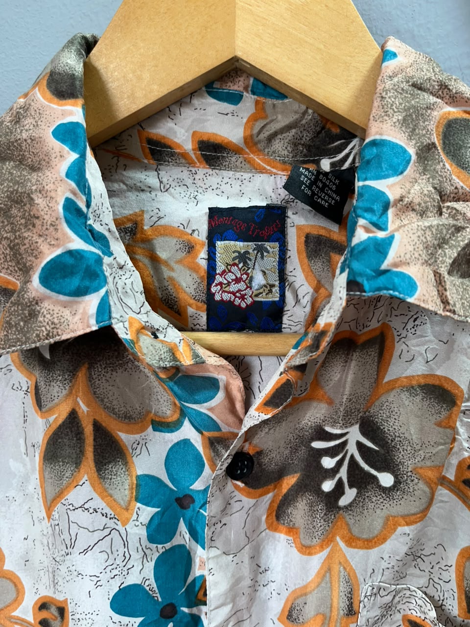 Montage tropics Shirts | Full Sleeves |Korean-Inspired Oversized Fit | Lightweight Summer Wear | Men Women | Online Shopping