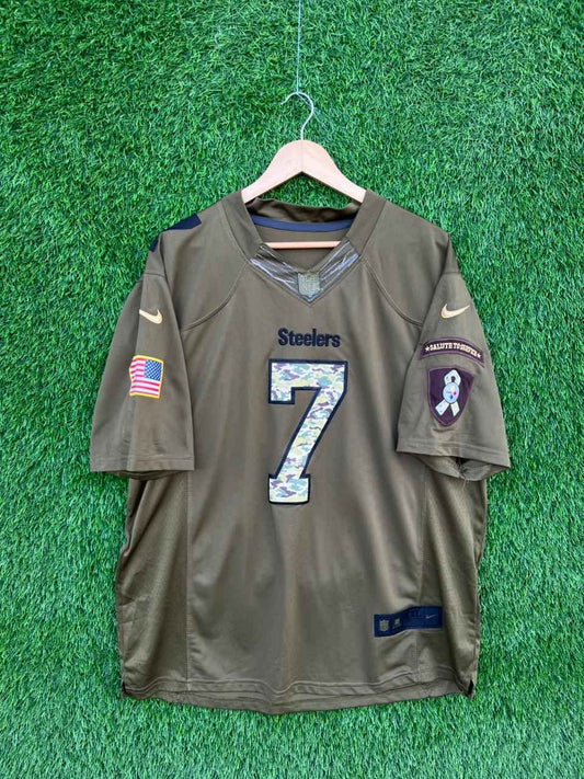 NFL STEELERS ROETHLISBERGER 7Jersey |Vintage Oversized Streetwear | Men Women |  Online Shopping