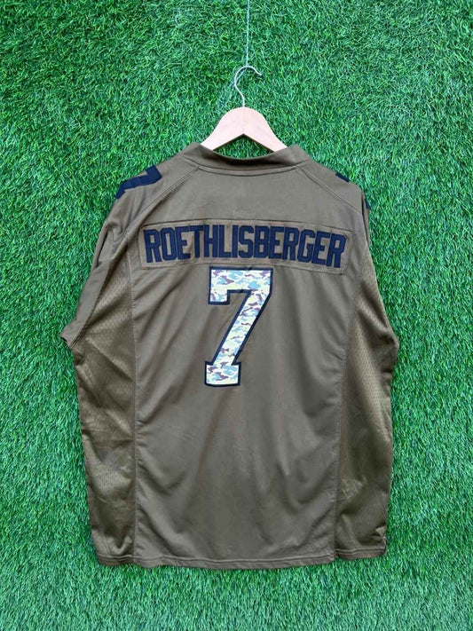 NFL STEELERS ROETHLISBERGER 7Jersey |Vintage Oversized Streetwear | Men Women | Online Shopping