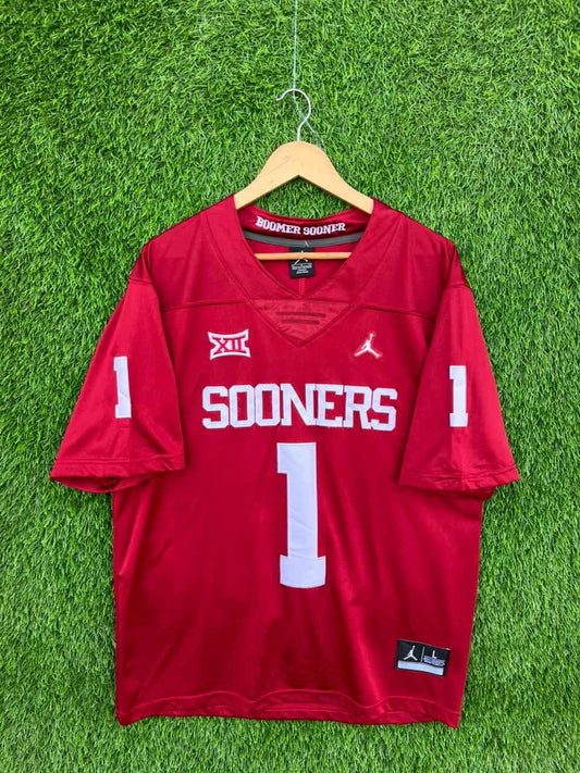 NFL SOONERS  MURRAY 1 Jersey |Vintage Oversized Streetwear | Men Women |  Online Shopping