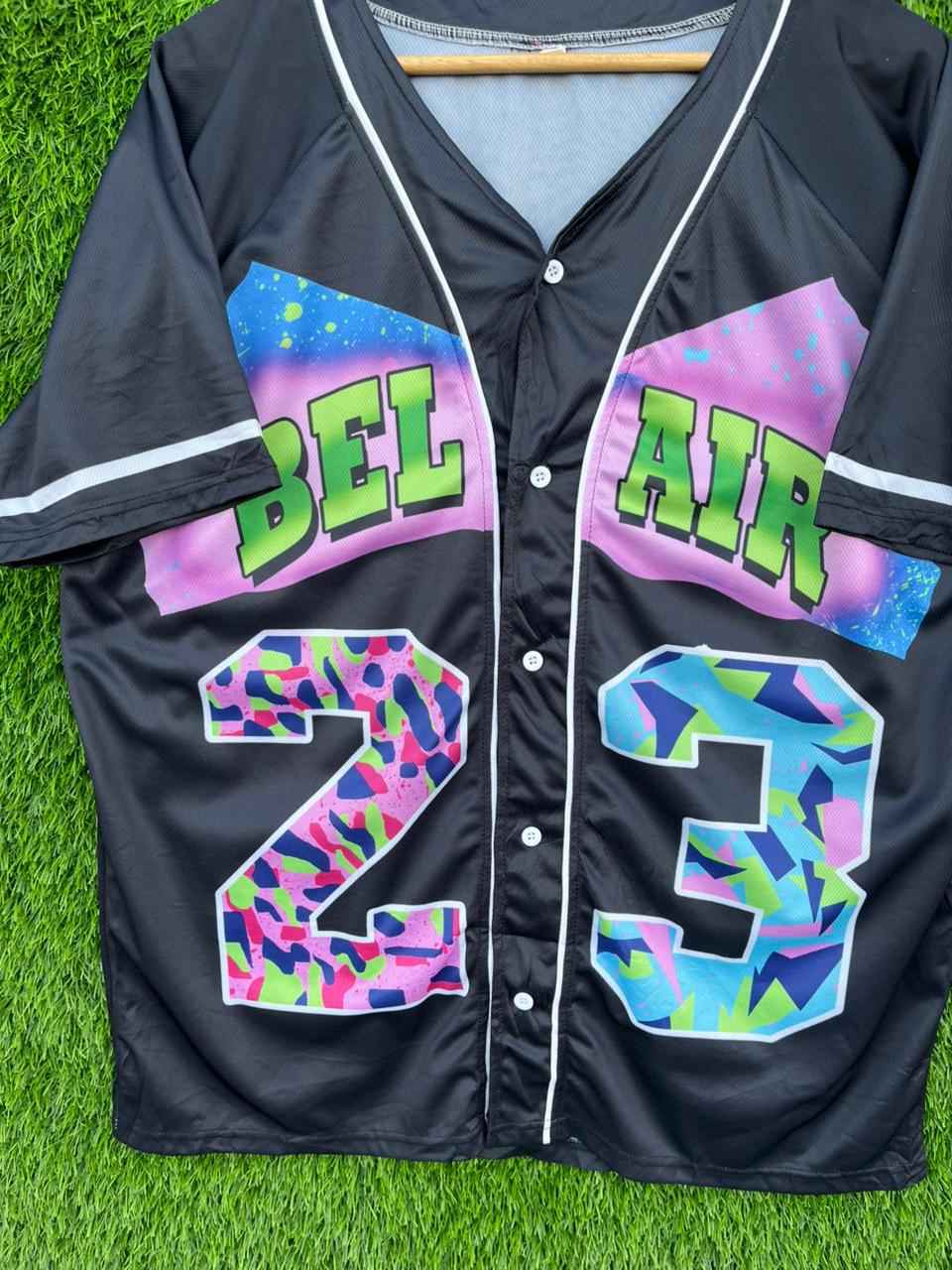 MLB BEL AIR 23 Jersey |Vintage Oversized Streetwear | Men Women |  Online Shopping